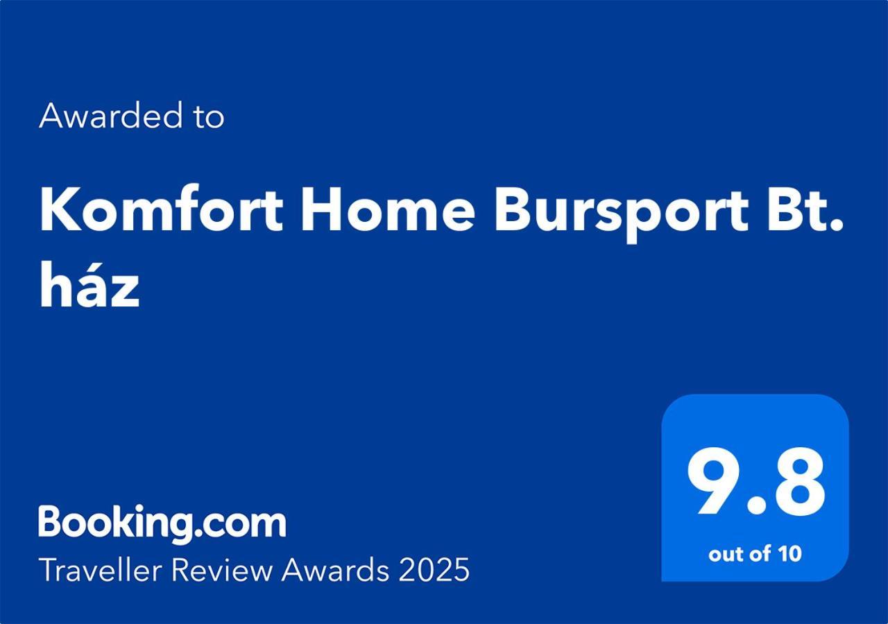 בלטונפנבש Komfort Home Bursport Bt. Haz מראה חיצוני תמונה